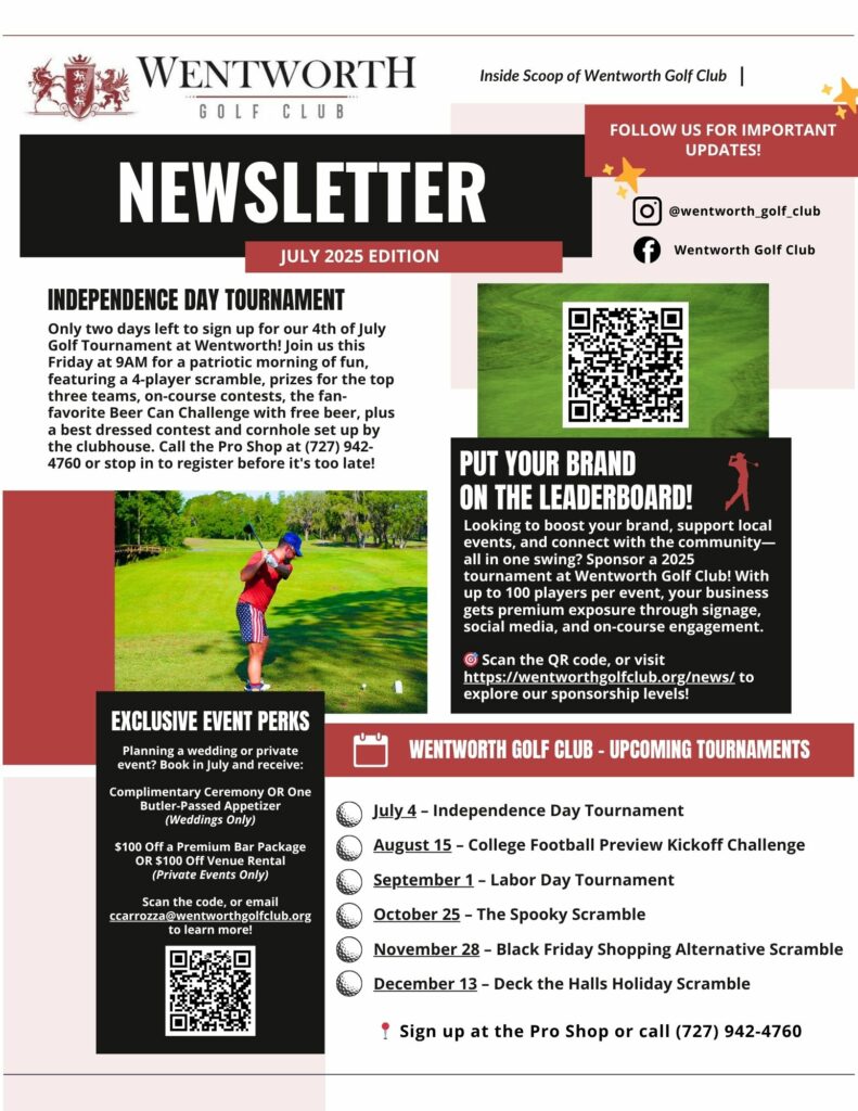 July at Wentworth Golf Club